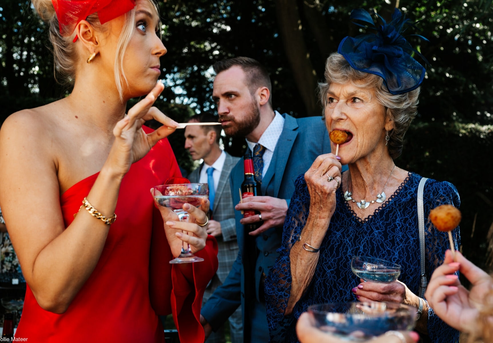 Escena de un banquete de boda