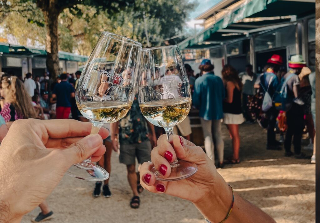 Brindis en la Fiesta del Rías Baixas Albariño de Cambados