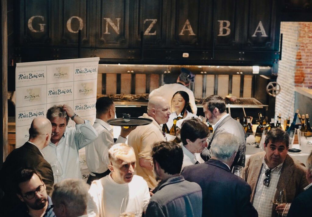 Evento de la presentación de la Añada D.O. Rias Baixas 2024 en Madrid