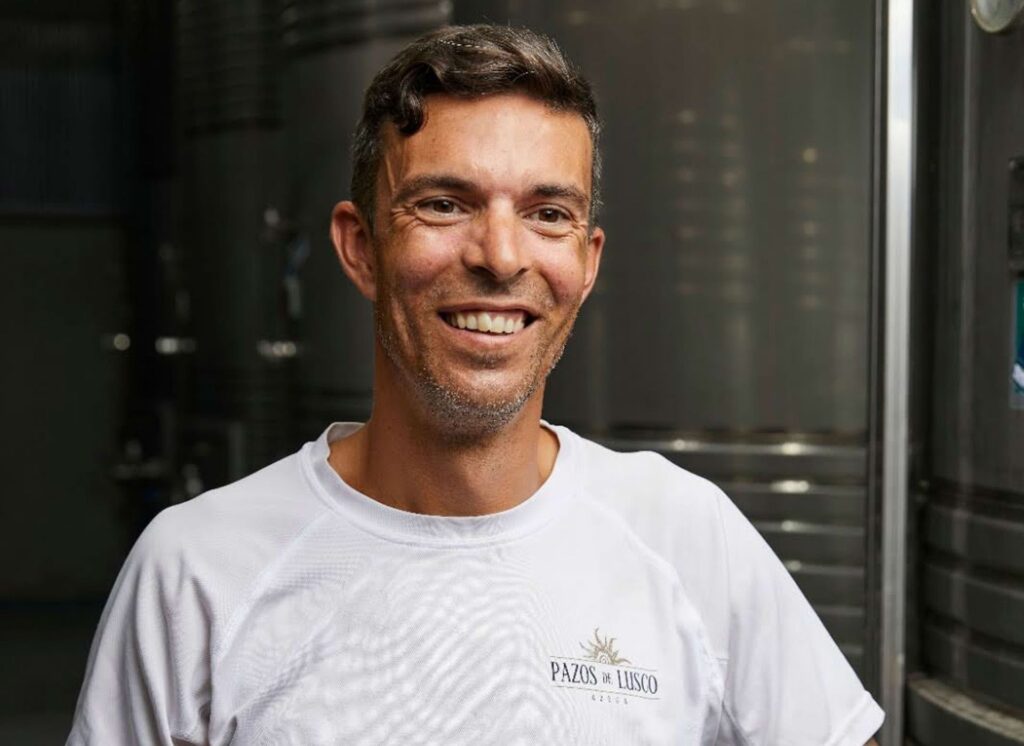 Sergio Alén, enólogo y responsable de A. Pazos de Lusco
